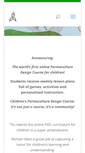 Mobile Screenshot of childrenspermaculture.com
